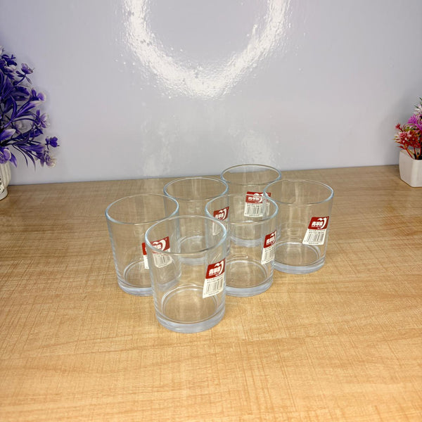 AM7730 ELEGANT CLEAR GLASS WALTZ ROTATING DRINKING CUP FOR SOPHISTICATED HOME TABLE DECORATION