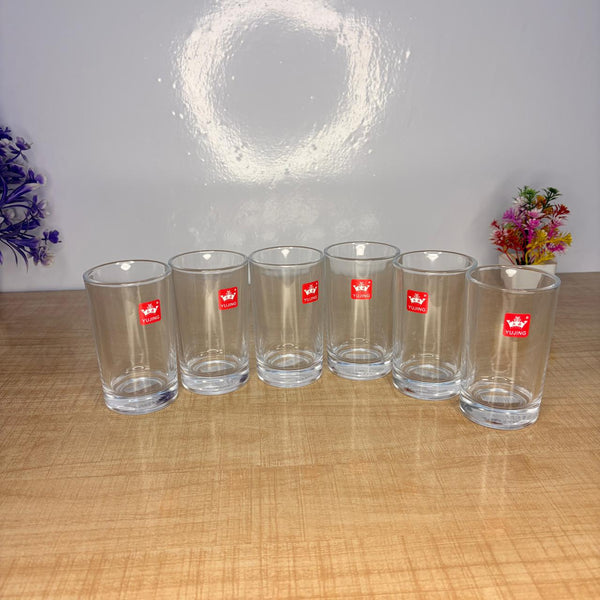AM7731 Yujing Premium Clear Glass Tumbler Set (6 Pieces) – Model YJA-1009