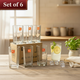 AM7732 ELEGANT CLEAR GLASS VASE WITH RIBBED DESIGN FOR STYLISH HOME TABLE DECORATION