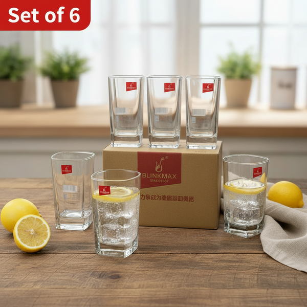 AM7733 DECORATIVE CLEAR GLASS VASE WITH MODERN RIBBED TEXTURE FOR ELEGANT HOME TABLE DISPLAY