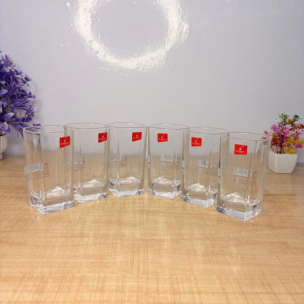 AM7733 DECORATIVE CLEAR GLASS VASE WITH MODERN RIBBED TEXTURE FOR ELEGANT HOME TABLE DISPLAY