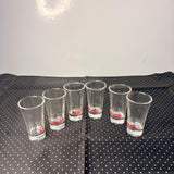 AM7747 Qianli Clear Glass Shot Glasses Set (6-Piece, Item Y311)