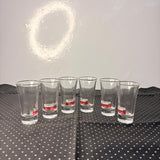 AM7747 Qianli Clear Glass Shot Glasses Set (6-Piece, Item Y311)
