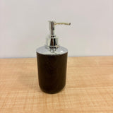 AM7784 ELEGANT WOODEN FINISH SOAP DISPENSER FOR MODERN BATHROOM AND KITCHEN SINK UTILITY  point to point description