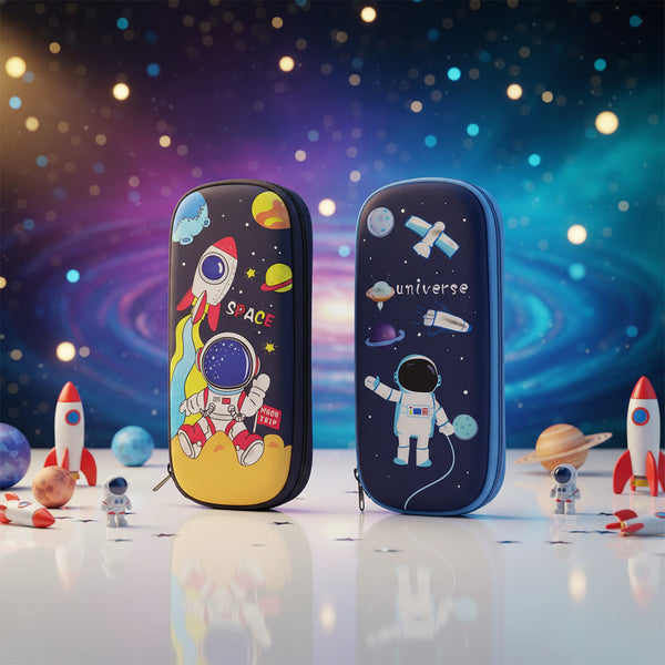 AM7811 Premium Eva Hardtop Pencil Case With Multi Design Characters For School And stationery