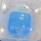 A06554 Square Food Fresh Printed Plastic Container - 9000ml