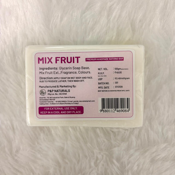 A06639 Premium Handmade Bathing Soap - 1 Pc (Assorted Set of Mix Variants, 100g each)