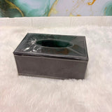 A06596 TSBX-901 Premium Leather Tissue Box Cover