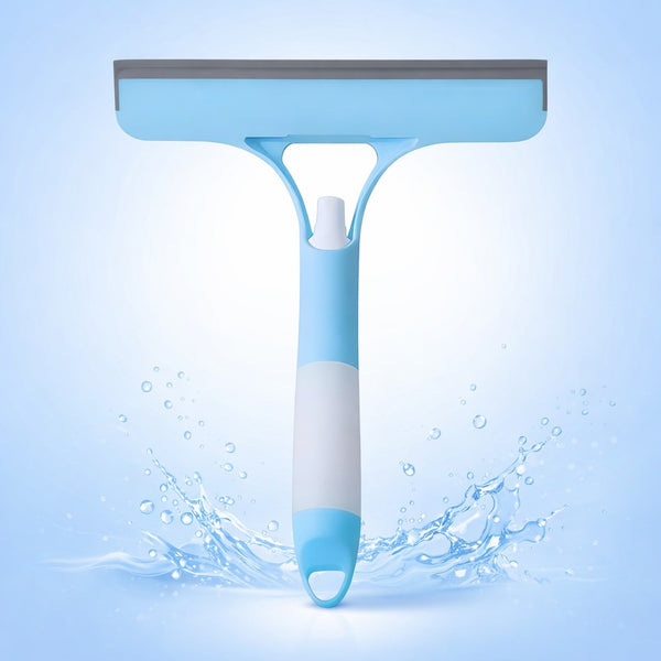 A06704 Multipurpose Window Cleaning Squeegee with Built-in Spray Bottle