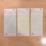 A06758 Self-Adhesive Rhinestone & Pearl Sticker Sheets (Set of 1)