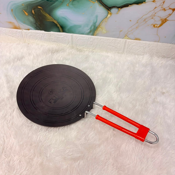 A06769 FULKA 10 Inch Pure Iron Roti Tawa (16 Gauge) with Wire Handle