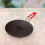 A06769 FULKA 10 Inch Pure Iron Roti Tawa (16 Gauge) with Wire Handle