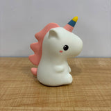 A06885 Cute LED Rainbow Unicorn Night Light for Kids & Nursery Decor