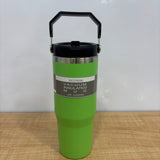 TM0099 30oz Vacuum Insulated Stainless Steel Beverage Cup with Carry Handle - 900ml