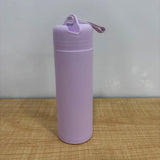 A06888 400ml Portable Insulated Vacuum Flask with Mobile Phone Holder & Carrying Strap