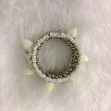 Di0310 Colorful Moti Beaded Kodi Bracelets  - Navratri Special