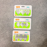 AM7715 HEAVY DUTY ADHESIVE STAINLESS STEEL HOOKS FOR WALL MOUNTING STORAGE AND HOME ORGANIZATION