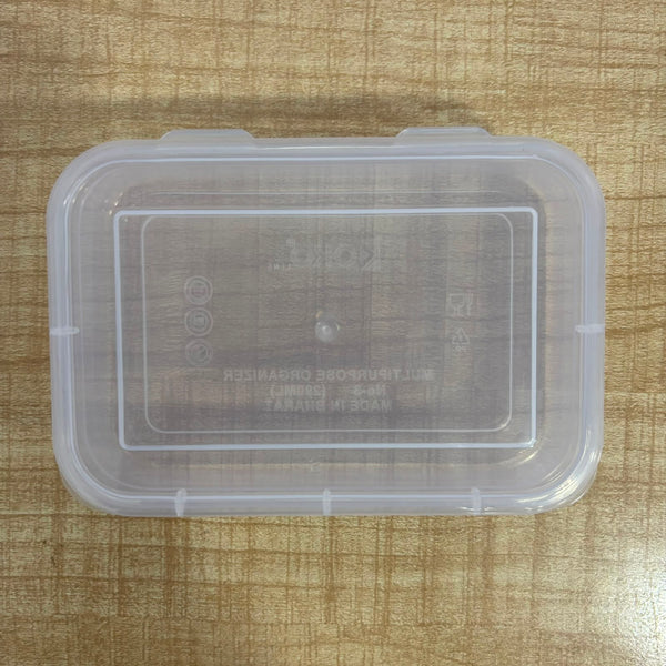 A06937 KOKO Line Multipurpose Plastic Storage Organizer (290 ml, No-3)
