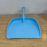 A06945 Ergonomic Blue Plastic Handheld Dustpan & Garbage Scoop
