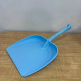 A06945 Ergonomic Blue Plastic Handheld Dustpan & Garbage Scoop