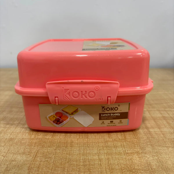 A06948 KOKO Line Lunch Buddy 1400ml Compact Multi-Compartment Lunch Box