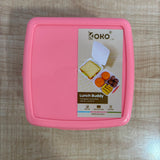 A06948 KOKO Line Lunch Buddy 1400ml Compact Multi-Compartment Lunch Box