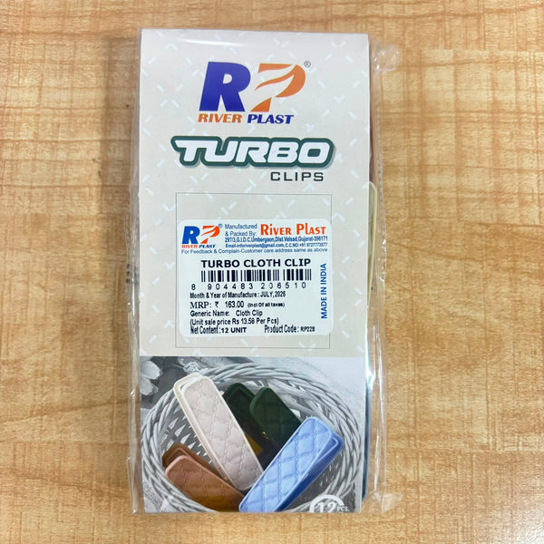 A06954 Turbo Cloth Clip Pack (12 Units)