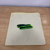 A06960 Reusable Cotton Produce & Storage Bag with Zipper Closure (Multi Print)