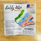 A06963 Kurly Klips Plastic Cloth Clips (Pack of 12, Multicolour)