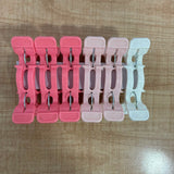 A06965 Handsome Plastic Cloth Clips Set (Pack of 12)