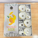 A06978 Mango Bite Ceramic Cup & Platter Set (8 Pieces)