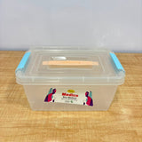 A06997 Plast Medico Multipurpose Plastic Storage Container Box with Handle & Side Latches – Medium