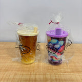 A06999 Royal Plast Magic Glass Printed Kids Sipper Glass with Lid & Strap
