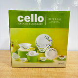 A06990 Cello Imperial Dainty Blue Opalware Dinner Set (10 Pieces)