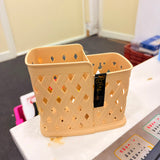 A07006 Royal Plast Multipurpose Woven-Design Plastic Desktop & Cutlery Organizer Basket