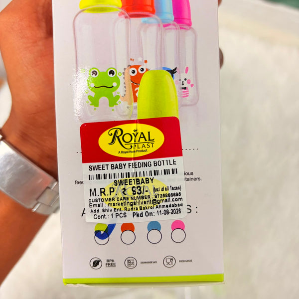 A07007 Royal Plast Sweet Baby Feeding Bottle (300 ml)