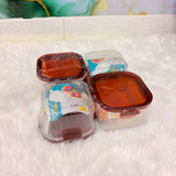A07009 Royal Plast Hill Lock 400 Plastic Container Set (4 Pieces)