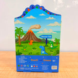 A07014 Little Tree Dinosaur Club Pencil and Eraser Stationery Set