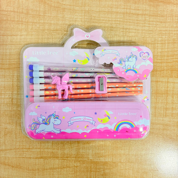A07015 Little Tree Unicorn Dream Kids Stationery Set