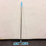 A07022 21 Inch 180° Rotating Head TPR Floor Wiper with Stainless Steel Handle