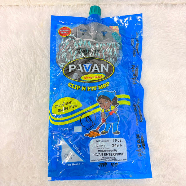 A07028 Regular Clip N Fit Mop - Floor Cleaning Refill