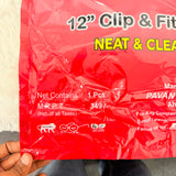 A07030 Jumbo Clip N Fit Mop - Floor Cleaning Refill - 12inch