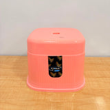 A07034 Square Line Plastic Bath Patla - Jumbo