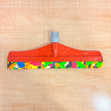 A07036 Plastic Floor Wiper Head with Multicolor EVA Rubber Blade