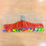 A07036 Plastic Floor Wiper Head with Multicolor EVA Rubber Blade