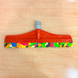 A07036 Plastic Floor Wiper Head with Multicolor EVA Rubber Blade