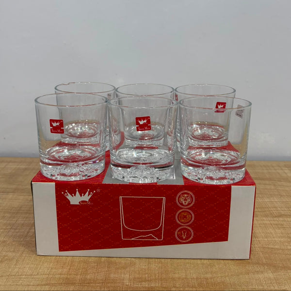 A07078 Shine Max Premium Glassware Set – 400ml (Set of 6) [SMV5051A]