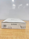A07080 Lang Xu Glass Clear Square Serving Bowls Set (6 Pieces) [LXW132-1]