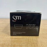 A07081 Shine Max 6-Piece Clear Glass Square Bowl Set (300 ml) [SMB213]