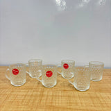 A07085 KARBON Glass Tea Cup Set - 90 ml (Set of 6) [KRZB324ABCD]